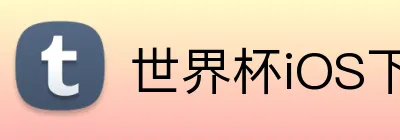 世界杯iOS下载 logo
